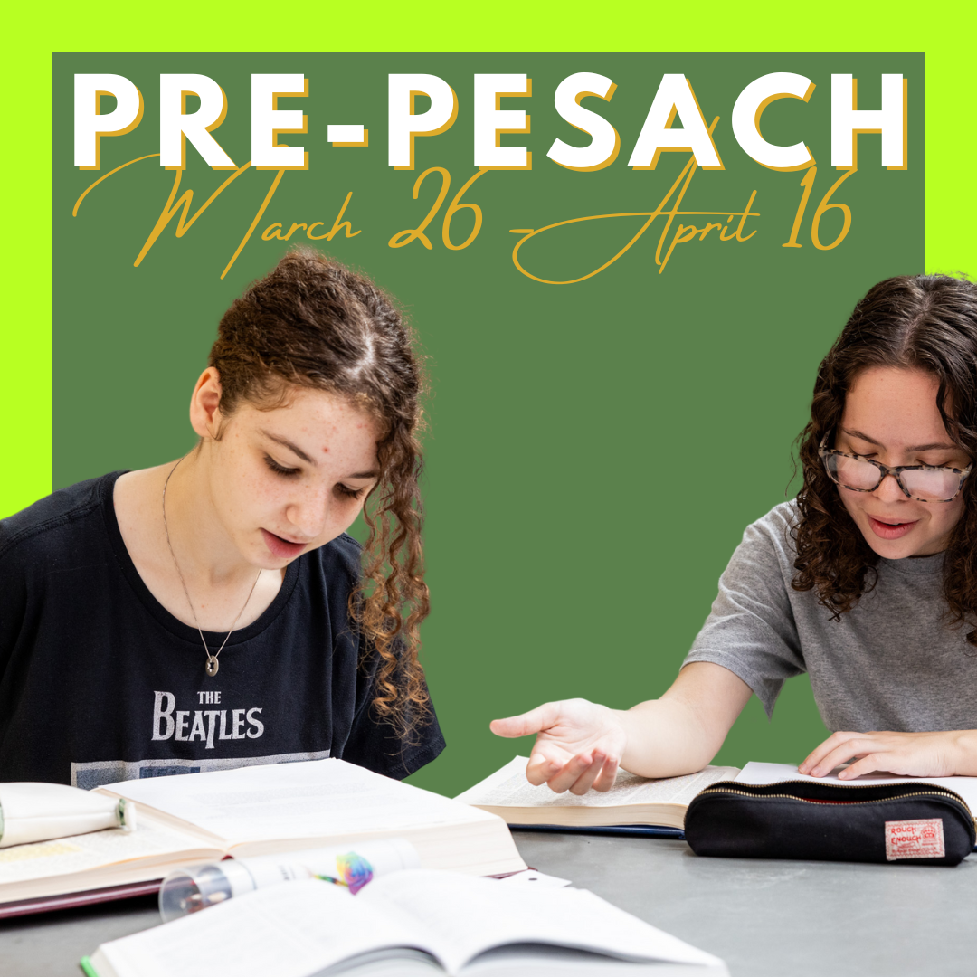 Pre-Pesach